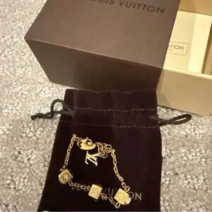 Louis Vuitton Gold Gamble Bracelet